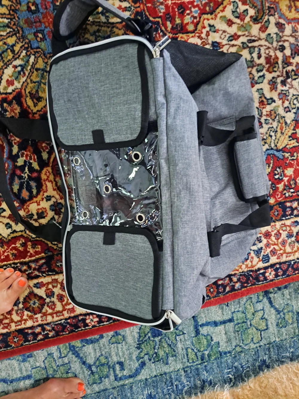 Craft Storage Organizer Bag - Green